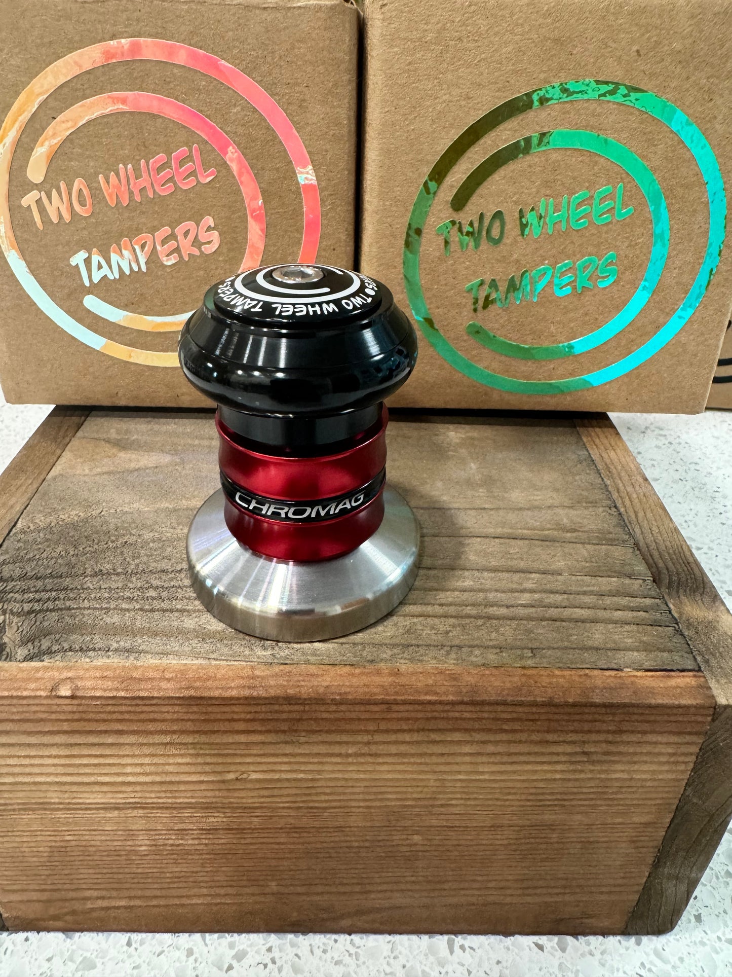 53mm Black/Red- fits Breville Barista Express Espresso Machines